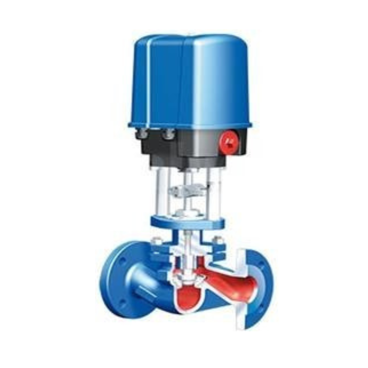 Electric actuated control valve