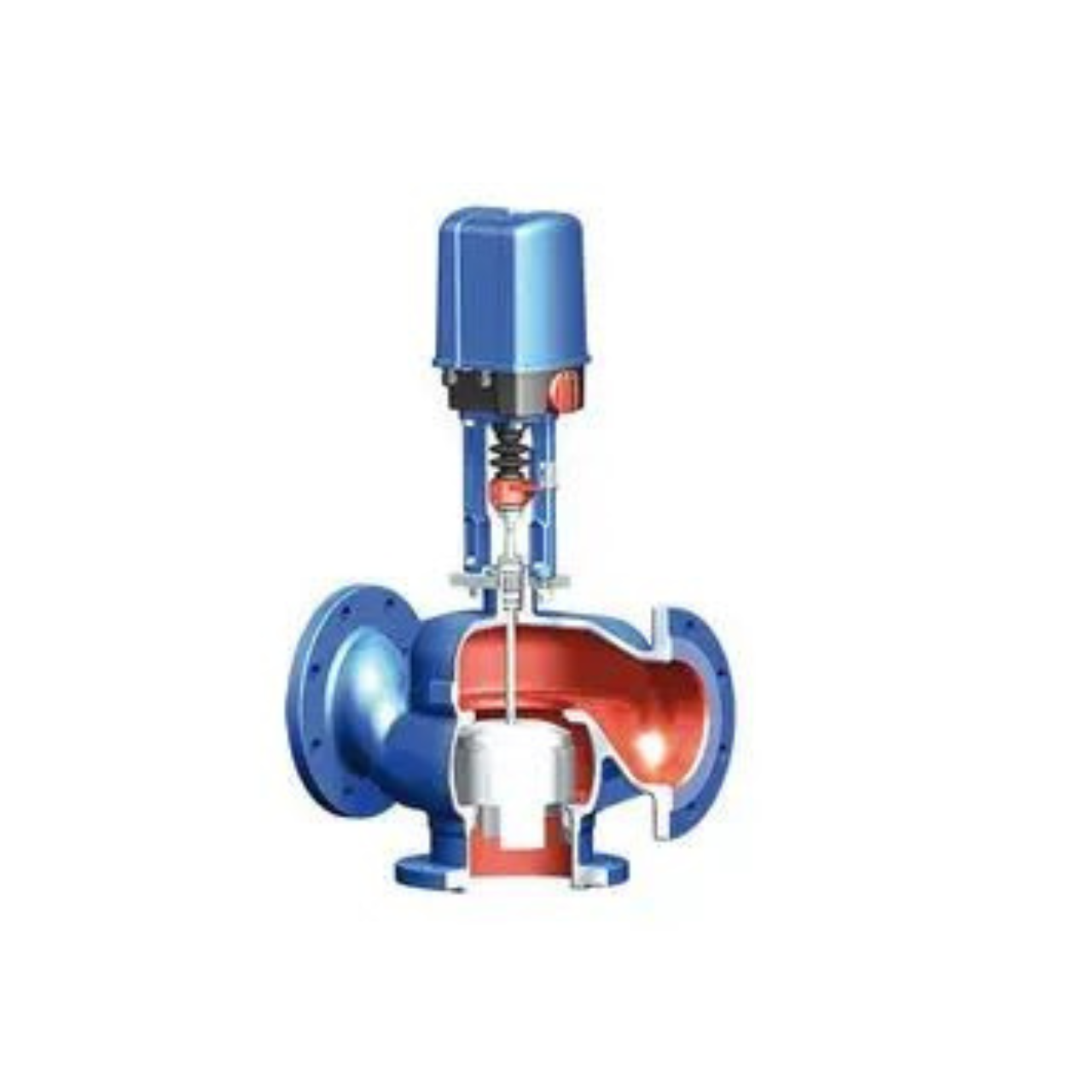 Electric actuated control valve